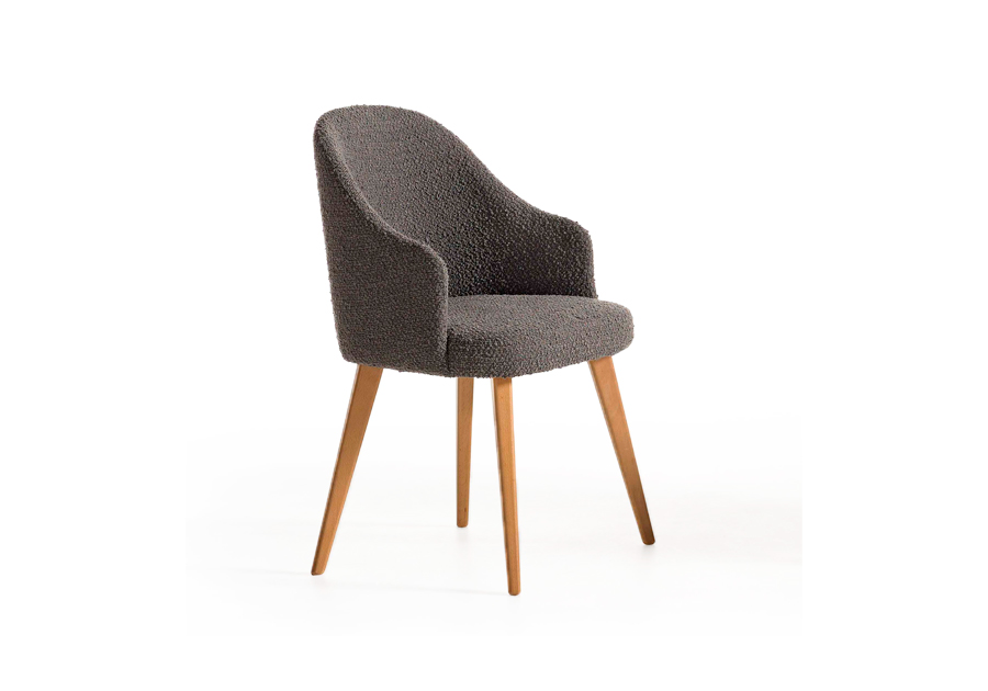 Silla gris para tanatorio